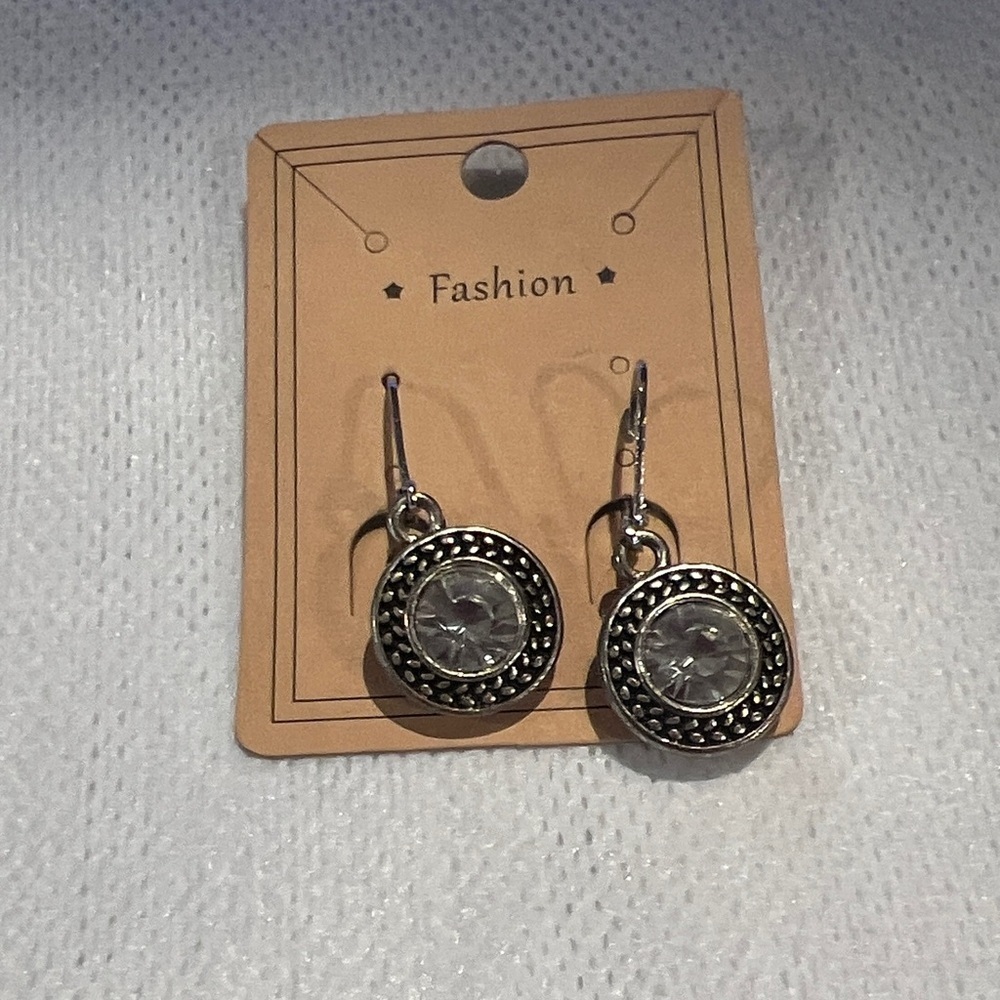 Elegant Silver Dangle Earrings